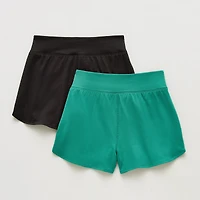 Xersion Little & Big Kid Girls Stretch Fabric Mid Rise 2-pc. Pull-On Short