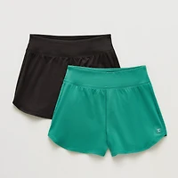 Xersion Little & Big Kid Girls Stretch Fabric Mid Rise 2-pc. Pull-On Short