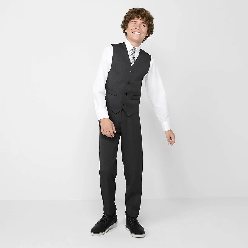 Van Heusen Little & Big Kid Boys 4-pc. Suit Set