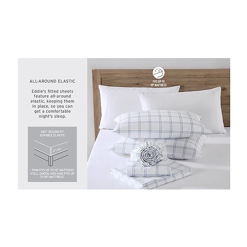 Eddie Bauer Lakehouse Plaid Sheet Set