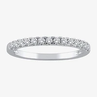 (H-I / I1) Womens 2 CT. T.W. Lab Grown White Diamond 10K Gold Cushion Side Stone Halo Bridal Set