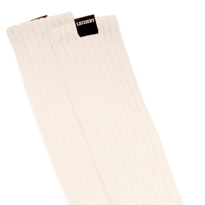 LECHERY Scrunch Over The Calf Unisex Adult 1 Pair Crew Socks