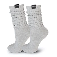 LECHERY Scrunch Over The Calf Unisex Adult 1 Pair Crew Socks