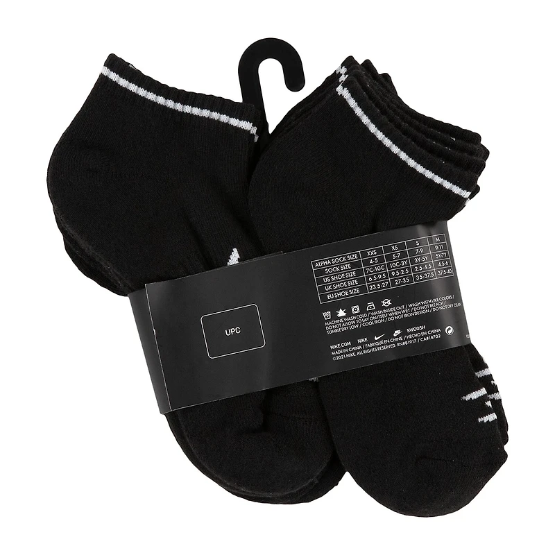 Nike 3BRAND by Russell Wilson Big Kid Boys Multi-Pack 6 Pair Low Cut Socks