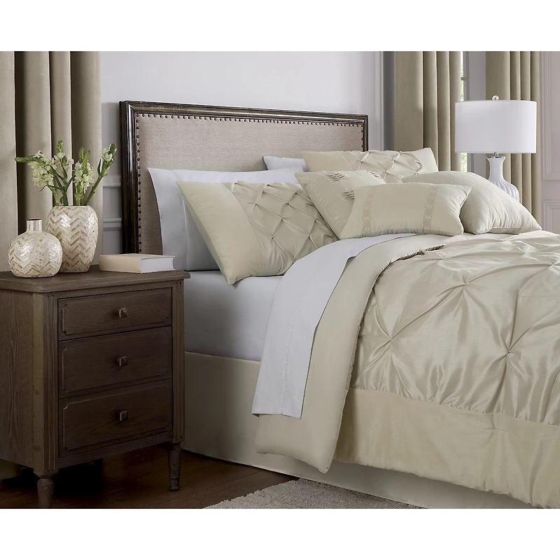 Broadhaven Cressida 7-pc. Embellished Embroidered Comforter Set