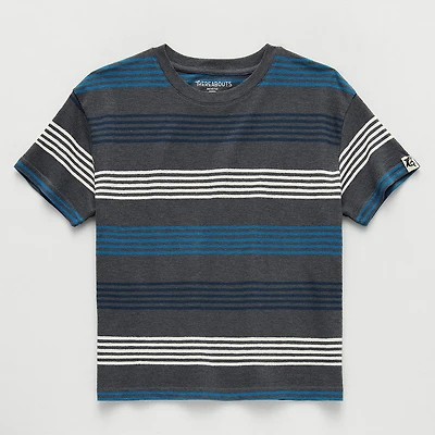 Thereabouts Oversized Little & Big Kid Boys Crew Neck Short Sleeve T-Shirt