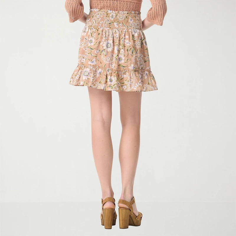 JS Jessica Simpson Womens Mini A-Line Skirt
