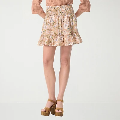 JS Jessica Simpson Womens Mini A-Line Skirt