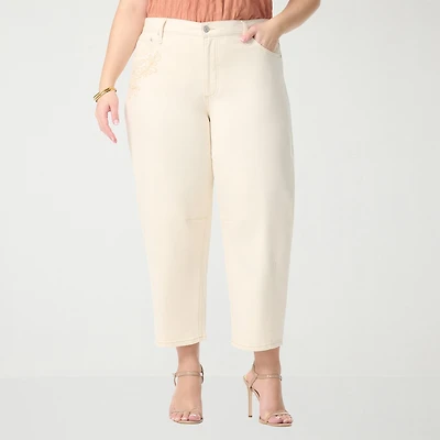 JS Jessica Simpson Womens - Plus High Rise Jean