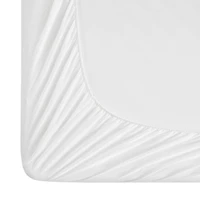 Sharper Image Embossed Microfiber Heated Mattress Pad