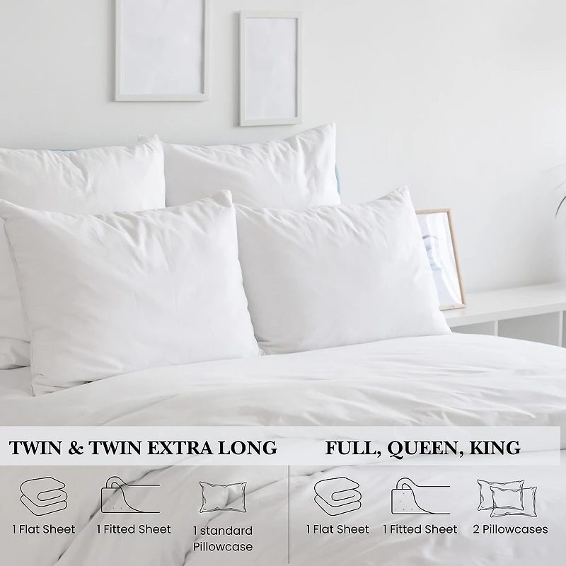 Pointehaven Microfiber Sheet Set