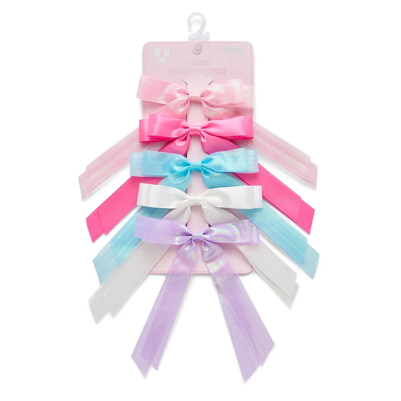 Capelli of N.Y. Girls 5-pc. Hair Bow