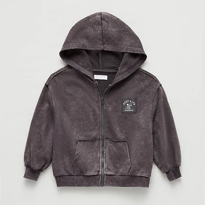 Grayson Little Toddler Boys Long Sleeve Zipper Hoodie