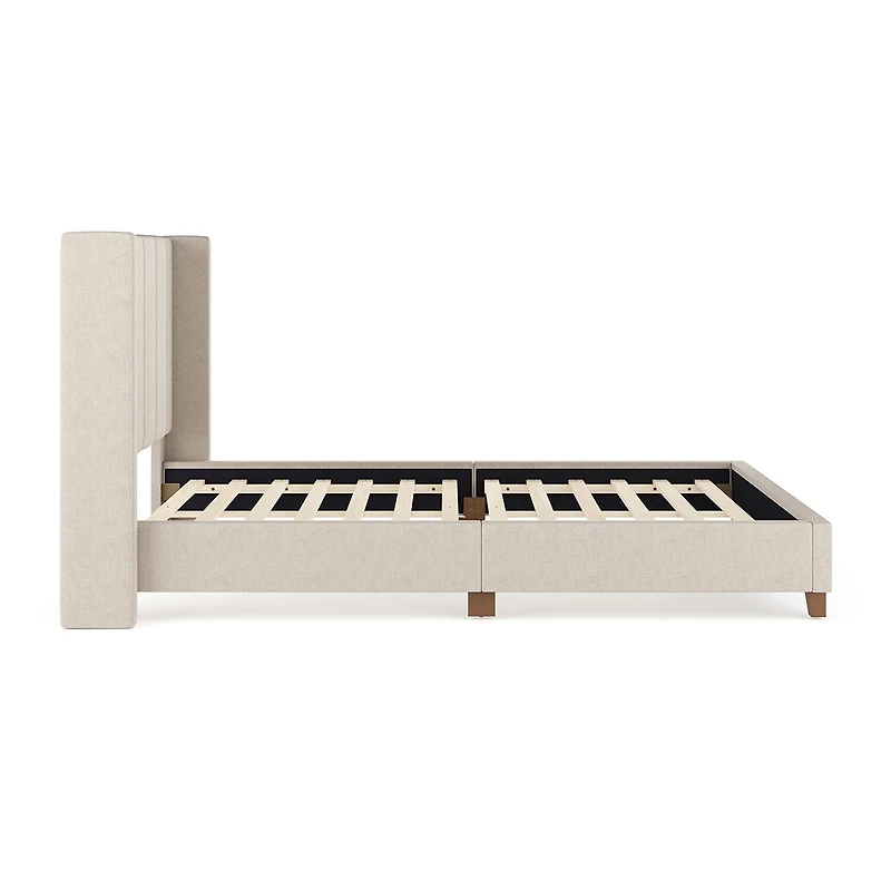 Martha Stewart Kay Upholstered Platform Bed