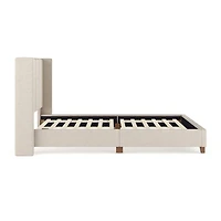 Martha Stewart Kay Upholstered Platform Bed