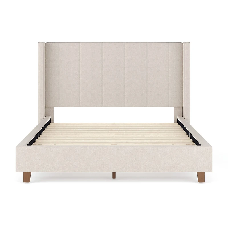 Martha Stewart Kay Upholstered Platform Bed
