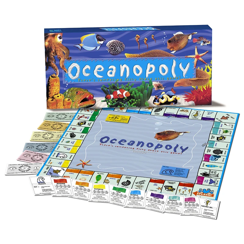 Late For The Sky Ocean-Opoly Board Game Monopoly Board Game