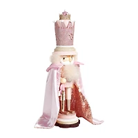 Kurt Adler 19-Inch Hollywood Pink King Nutcracker