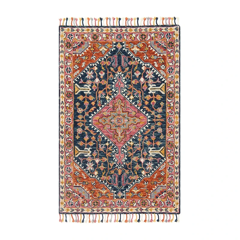Loloi Zharah Hooked Indoor Rectangular Accent Rug