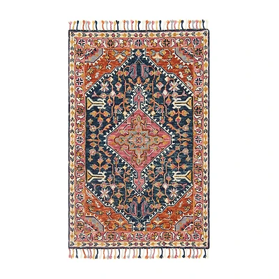 Loloi Zharah Hooked Indoor Rectangular Accent Rug