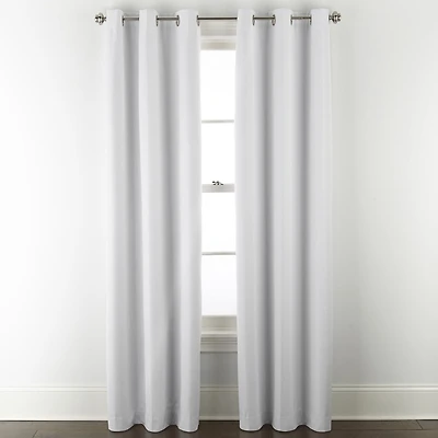 Home Expressions Allister Grommet Top Energy Saving 100% Blackout Single Curtain Panel