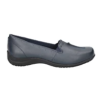 Easy Street Purpose Womens Square Closed Toe Slip-On Shoe