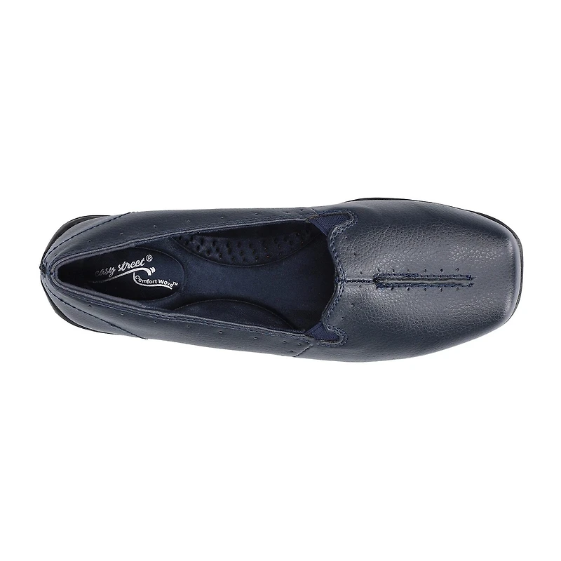 Easy Street Purpose Womens Square Closed Toe Slip-On Shoe
