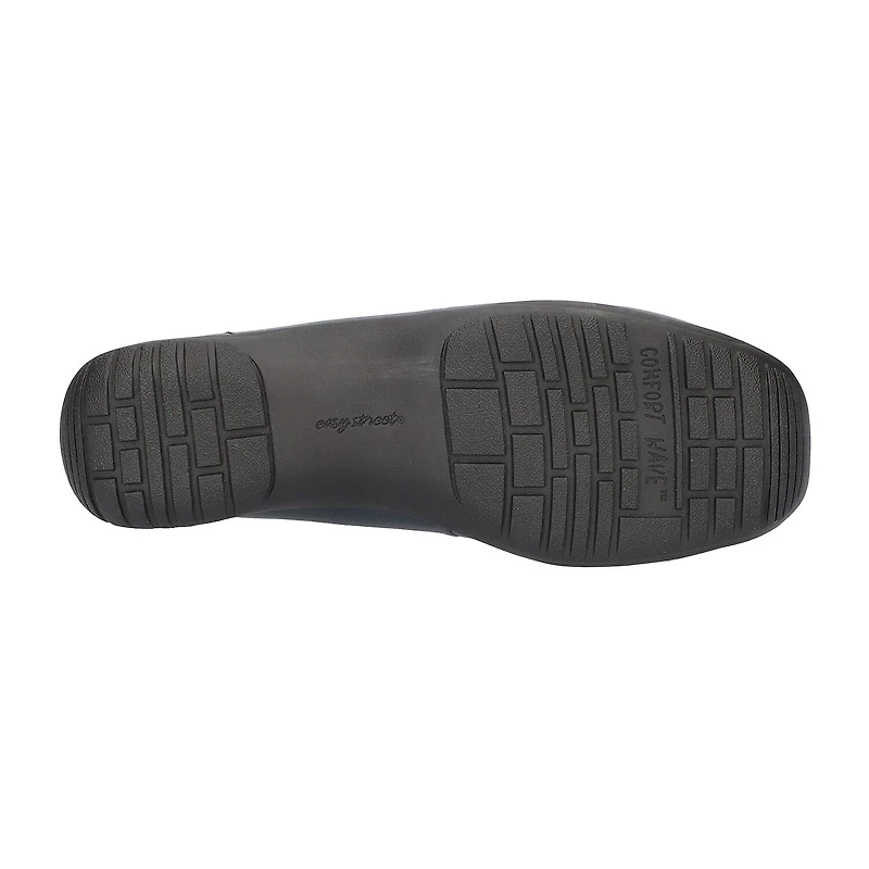 Easy Street Purpose Womens Square Closed Toe Slip-On Shoe