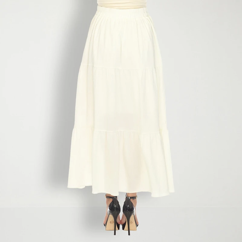 White Mark Womens Maxi Skirt