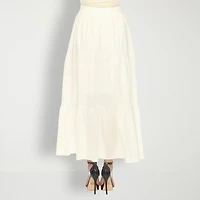 White Mark Womens Maxi Skirt