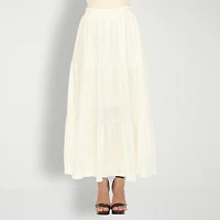 White Mark Womens Maxi Skirt