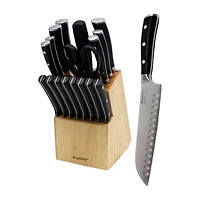 BergHOFF Essentials Stainless Steel 18-pc. Knife Block Set