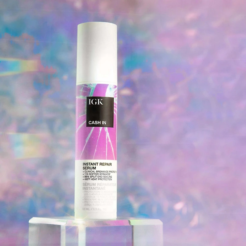 IGK Cash In Instant Repair Hair Serum 1.7 oz.