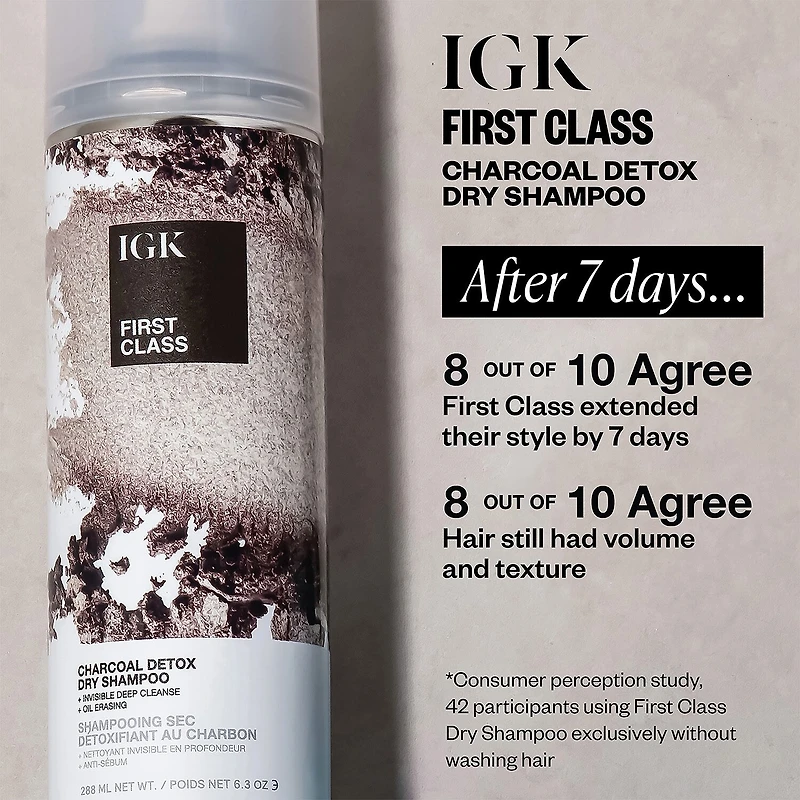 IGK Travel First Class Dry Shampoo 2 oz.