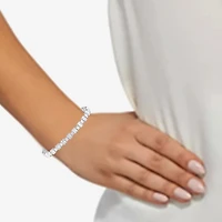 17 C.T. T.W Womens 17 Ct. T.W. Lab Grown White Diamond 10K Gold Tennis Bracelet