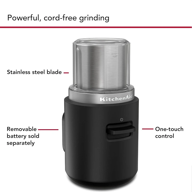 KitchenAid Cordless Blade Coffee Grinder