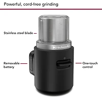 KitchenAid Cordless Blade Coffee Grinder with Battery