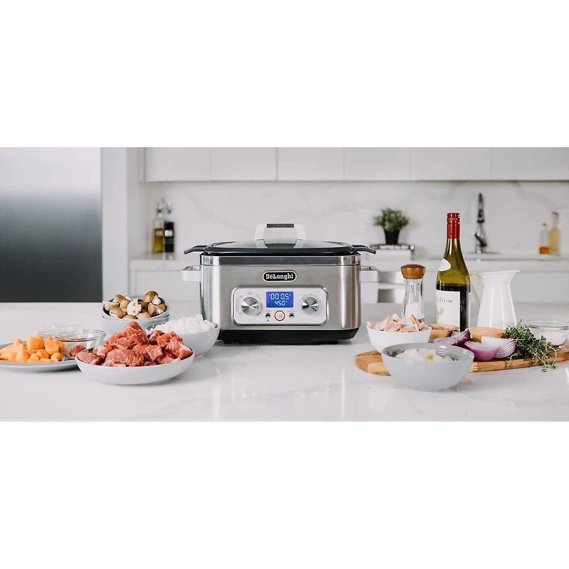 Delonghi Programmable All-In-One Livenza Multi Cooker Electric Grill