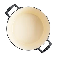 BABISH Stainless Steel Tri-Ply 6-qt. Round Dutch Oven