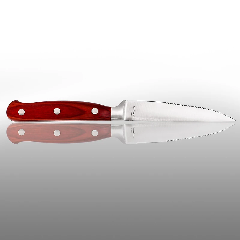 BergHOFF Pakka Wood Stainless Steel 6-pc. Steak Knife Set
