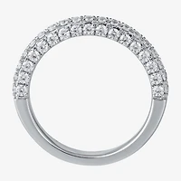 Love Lives Forever (G / I1) Womens 3/4 CT. T.W. Lab Grown White Diamond 10K Gold Wedding Band