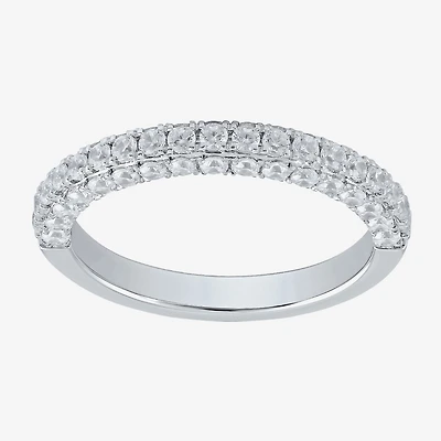 Love Lives Forever (G / I1) Womens 3/4 CT. T.W. Lab Grown White Diamond 10K Gold Wedding Band