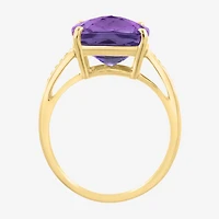Effy Final Call  Womens Genuine Gemstone 14K White/Yellow/Rose Gold Cushion Cocktail Ring