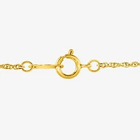 Womens 1/2 CT. T.W. Lab Grown White Diamond Sterling Silver Or 14K Gold Over Silver Cross Pendant Necklace