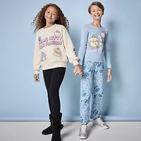 Thereabouts Solid Little & Big Kid Girls Knit Full Length Leggings