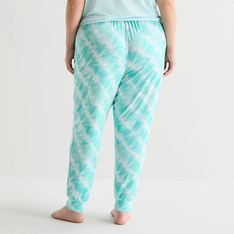 Sleep Chic Womens Plus Pajama Pants