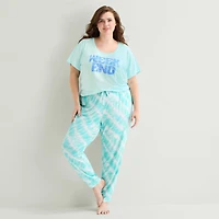 Sleep Chic Womens Plus Pajama Pants