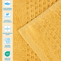 SUPERIOR® Playa Collection | 100% Cotton 6-pc. Solid Hand Towel