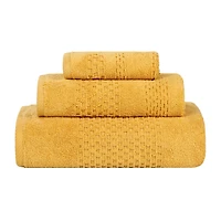 SUPERIOR® Playa Collection | 100% Cotton 3-pc. Quick Dry Solid Bath Towel Set