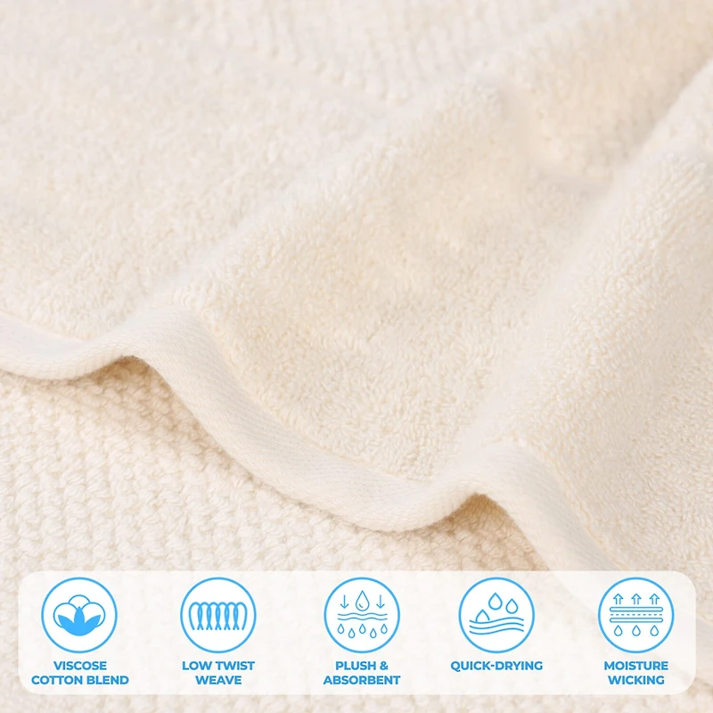 SUPERIOR® Mile Collection 2-pc. Quick Dry Bath Towel